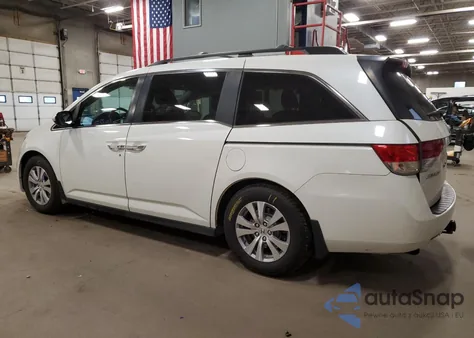 2016 Honda Odyssey Exl z USA, uszkodzony, nr VIN 5FNRL5H67GB090747